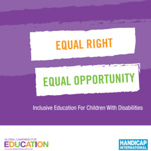 Inclusive Education for Children with Disabilities – Global Disability ...